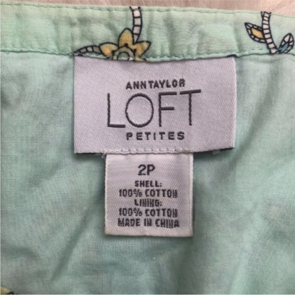 LOFT Paisley Midi Skirt - Picture 5 of 6